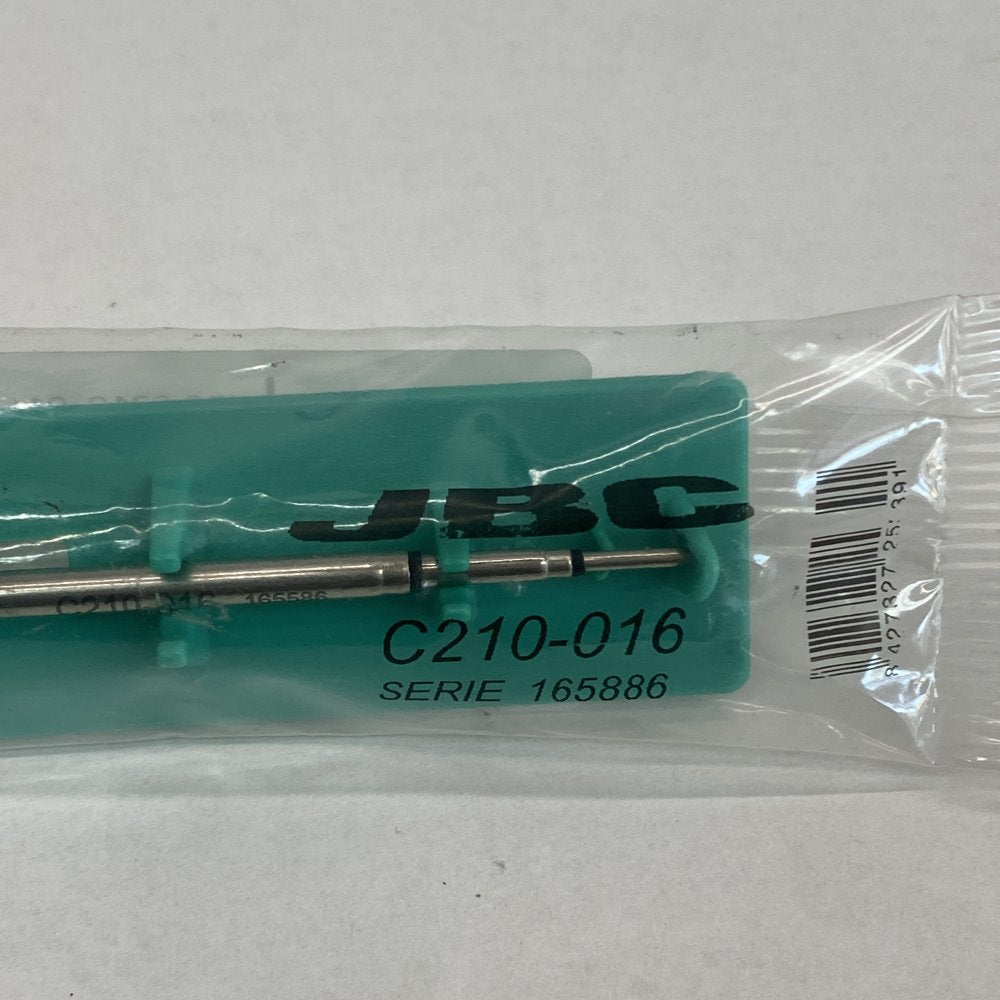 Precision Soldering Cartridge, JBC C210-016 Conical Tip, 1.3mm, CD/CP