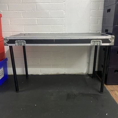 Industrial Heavy Duty Folding Workbench, 129cm x 58cm, Flight Case Style