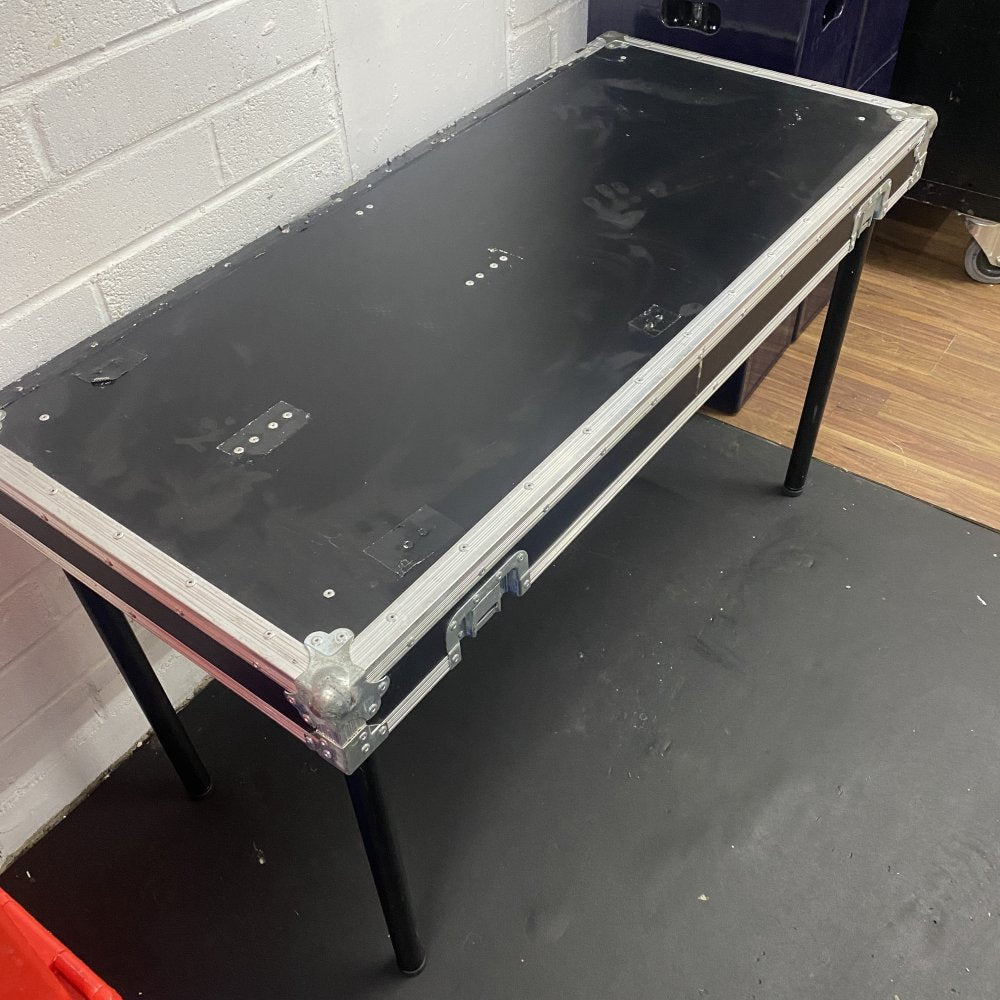 Industrial Heavy Duty Folding Workbench, 129cm x 58cm, Flight Case Style