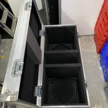 Professional AV Storage Flight Case 5 Star, Foam Compartments, 102x46x73cm