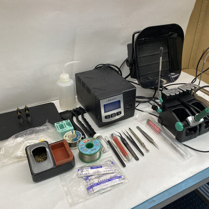 Professional Soldering Station Bundle JBC DD-2B, Fume Extractor, 150W 230V Kit