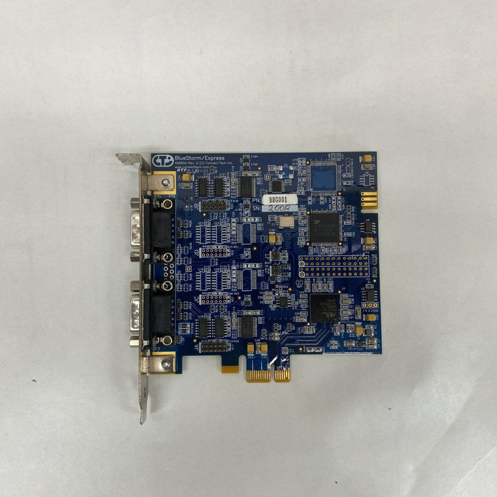 Industrial PCI Express Serial Card Tech BBG001 4-Port RS232/422/485