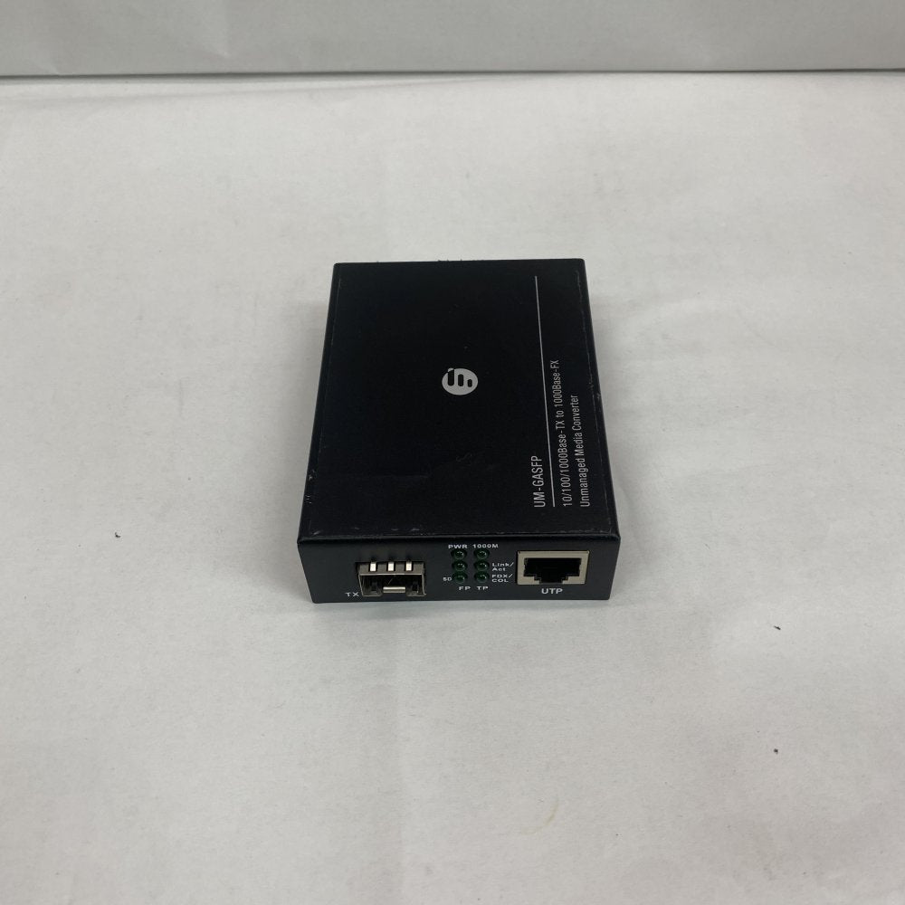 Unmanaged Ethernet Media Converter with Gigabit SFP UM-GASFP