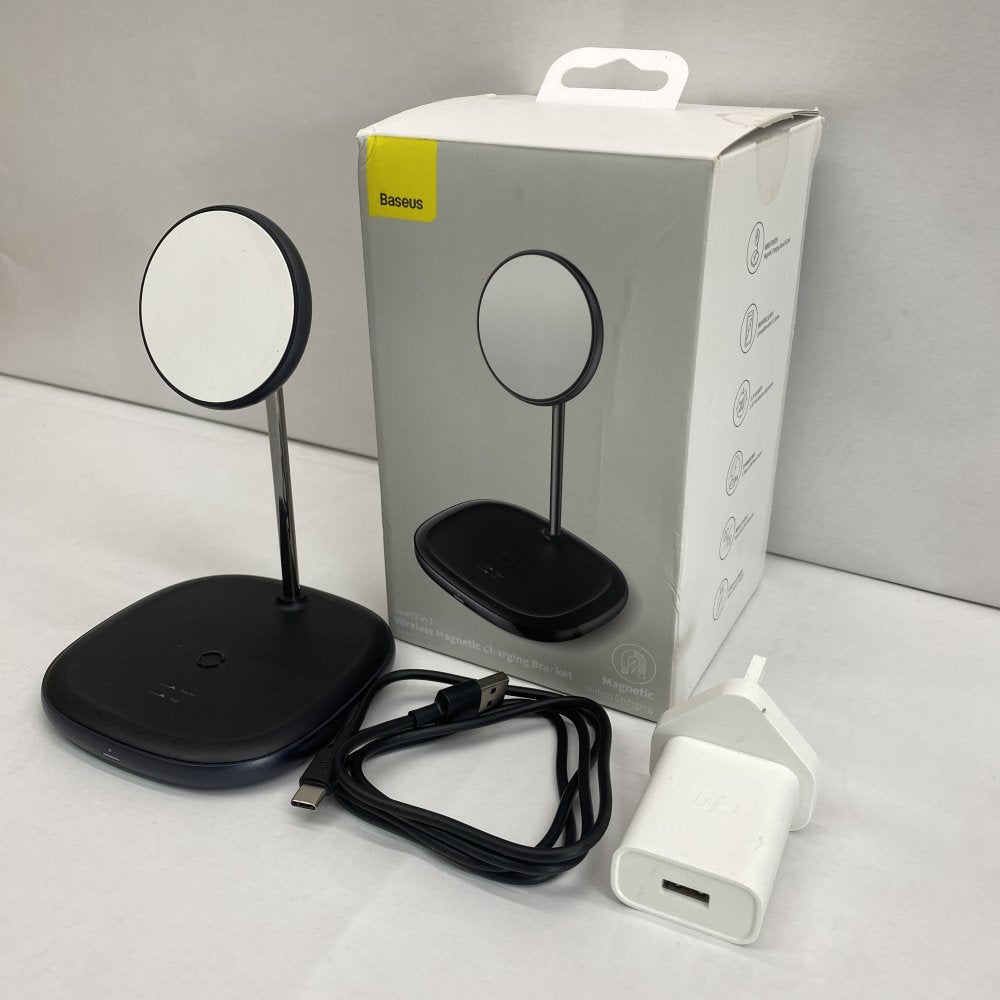 Baseus Wireless Charging Magnetic SwanBracket, Qi-Enabled, Fast Charging