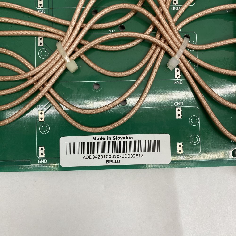 Axon Coaxial Interface Backplane, ABB BPL07, 9-Channel, High-Speed Data