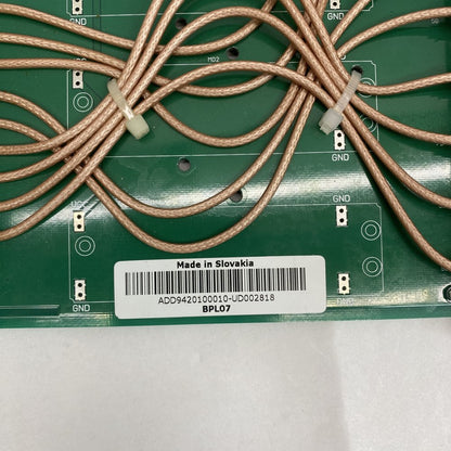 Axon Coaxial Interface Backplane, ABB BPL07, 9-Channel, High-Speed Data