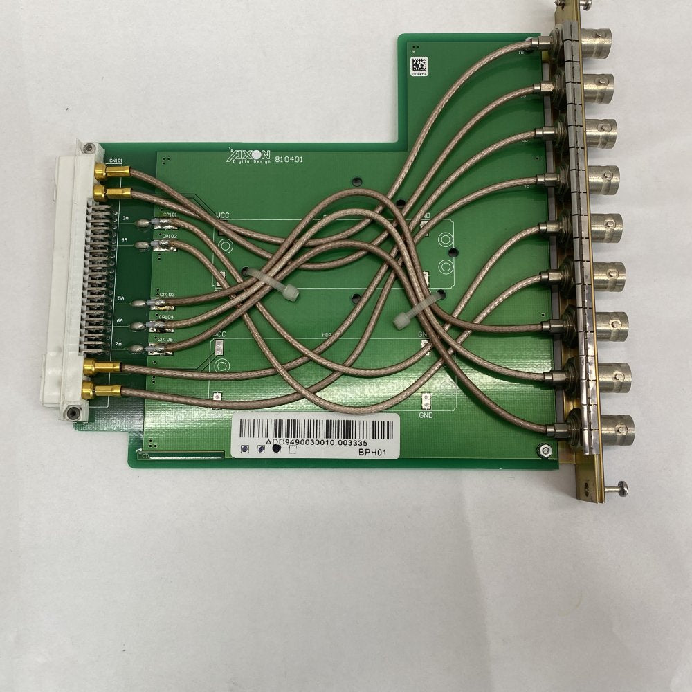 Axon BPH01 HES ADD9490030010-003335 Backplane Coaxial Interface Board