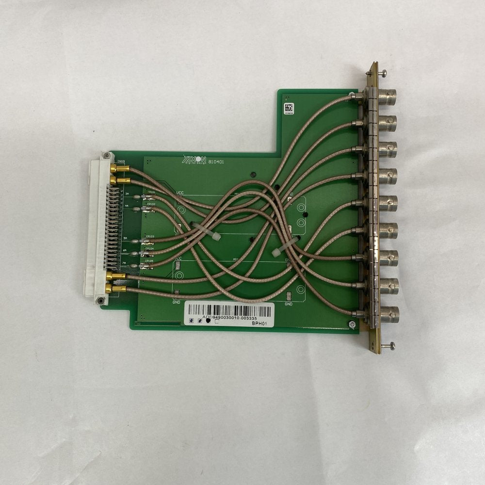 Axon BPH01 HES ADD9490030010-003335 Backplane Coaxial Interface Board