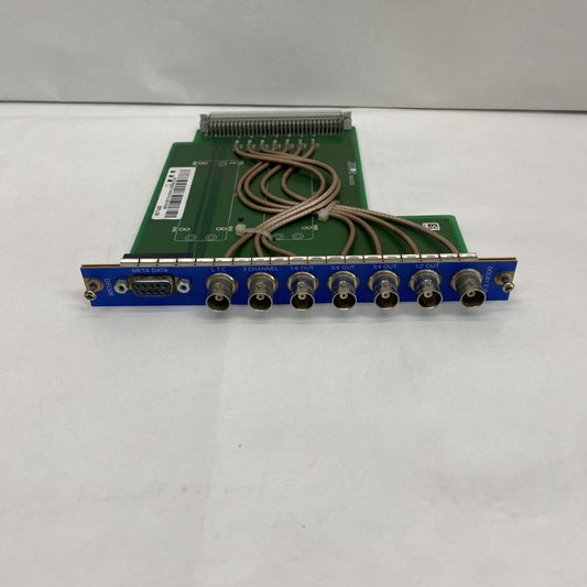 Broadcast Audio Output Board, Axon BPL08 7x BNC, DB9, Metadata LTC
