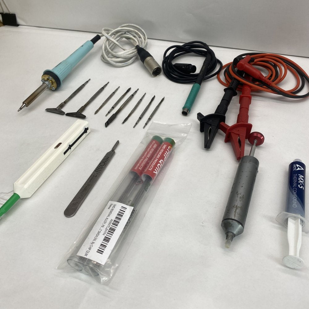 Comprehensive Electronics Repair Kit: Soldering Tools & Consumables