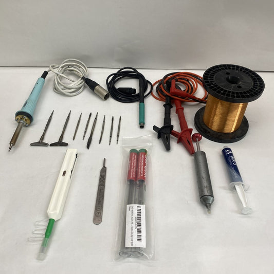 Comprehensive Electronics Repair Kit: Soldering Tools & Consumables
