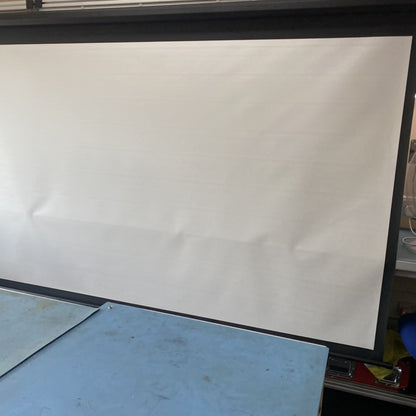 Excelvan 100-Inch HD 16:9 Manual Retractable Projector Screen