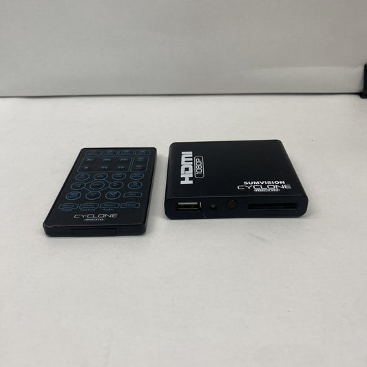 Sumvision Cyclone Micro 1080p HDMI Adapter Multimedia Player Remote