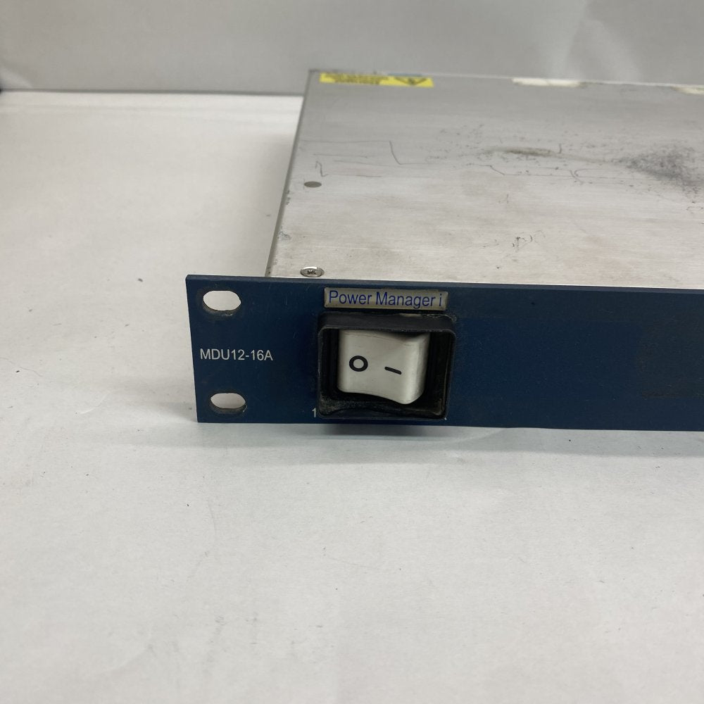 Broadcast Ethernet Control Power Manager TSL MDU12-16A 12x IEC SNMP Alarms