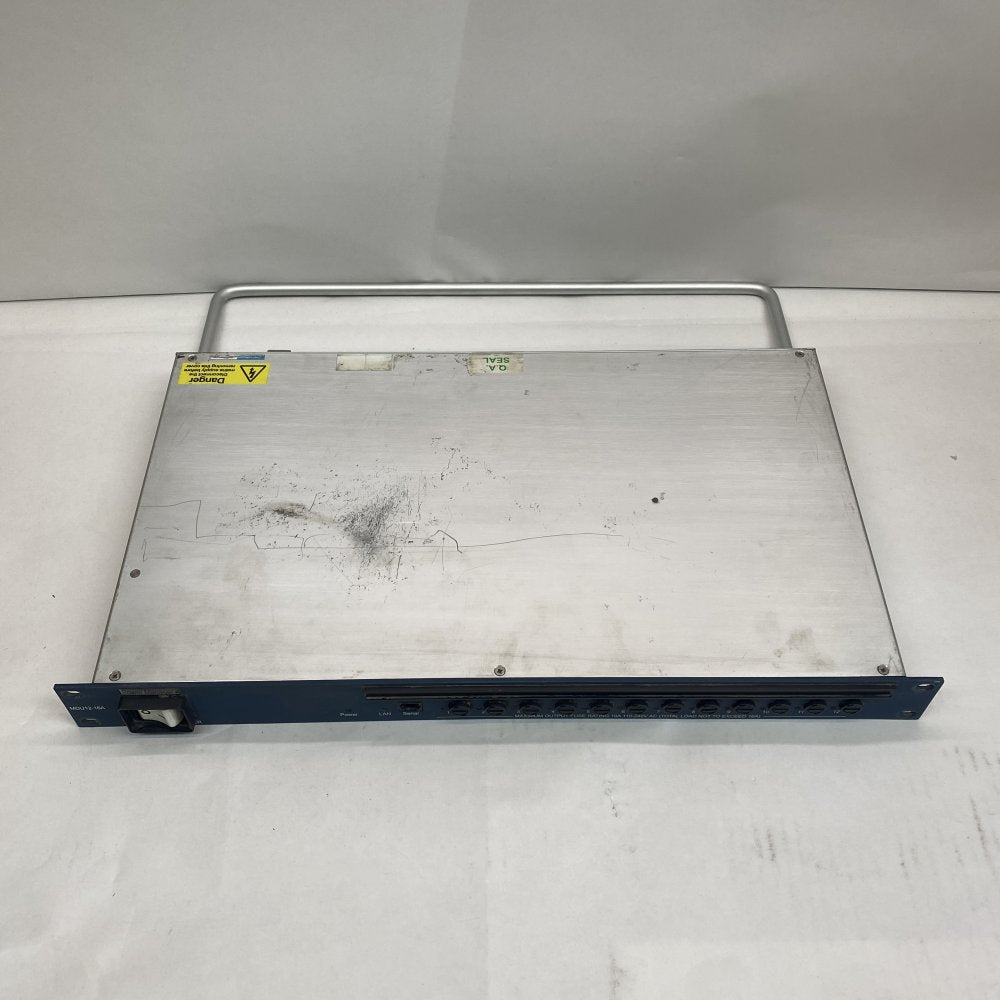 Broadcast Ethernet Control Power Manager TSL MDU12-16A 12x IEC SNMP Alarms