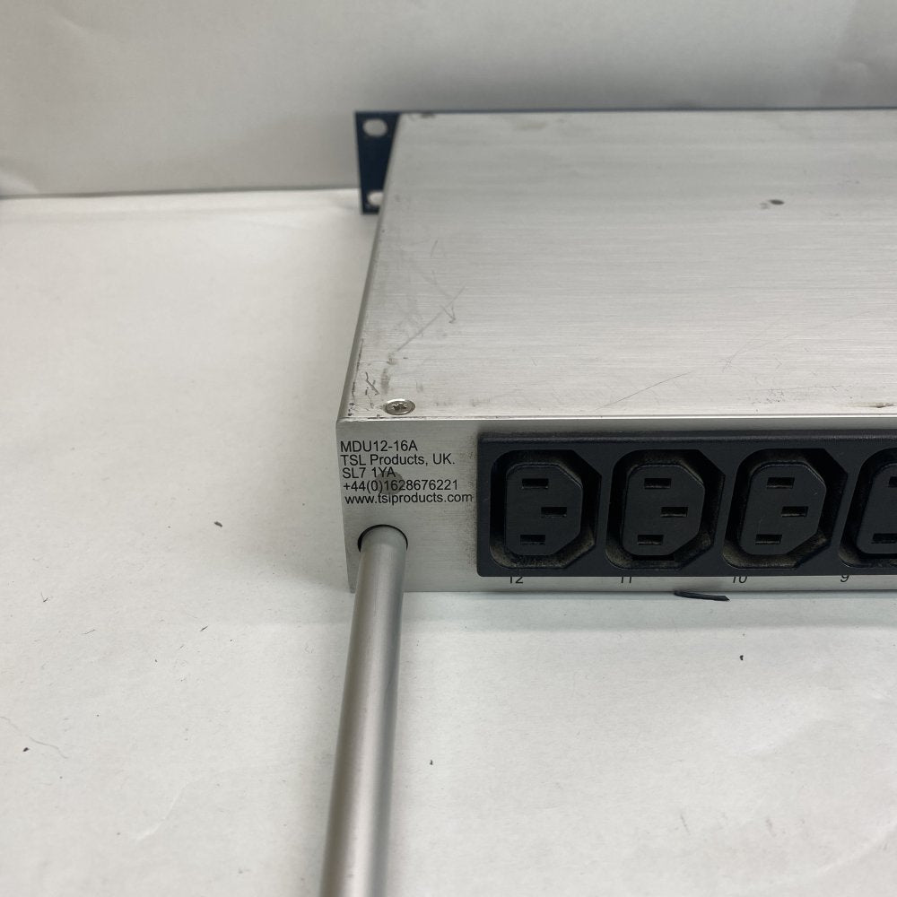 Broadcast Ethernet Control Power Manager i TSL MDU12-16A 12x IEC SNMP Alarms