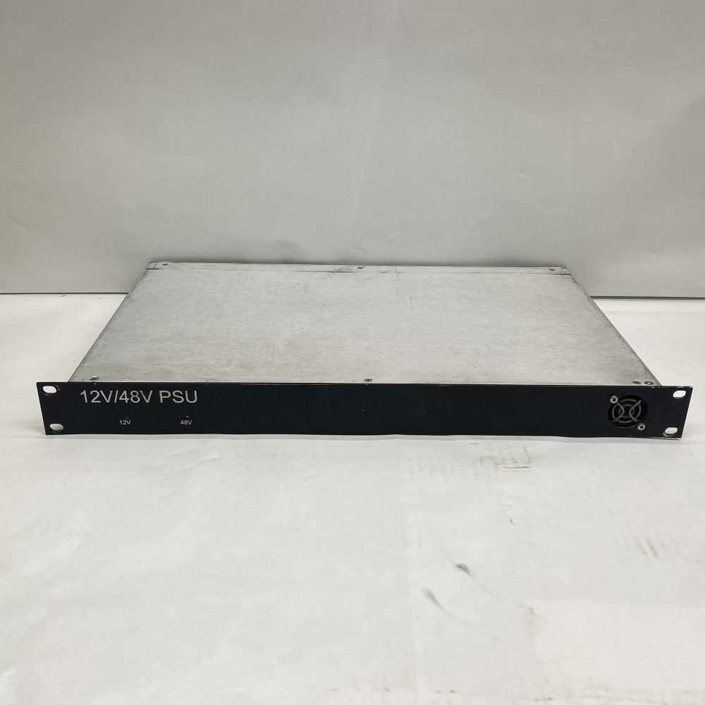 2 x Unbranded 12V/48V PSU 1U Rackmount Power Supply 11 XLR Outputs