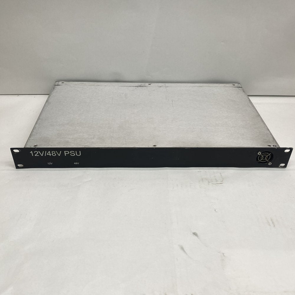 2 x Unbranded 12V/48V PSU 1U Rackmount Power Supply 11 XLR Outputs