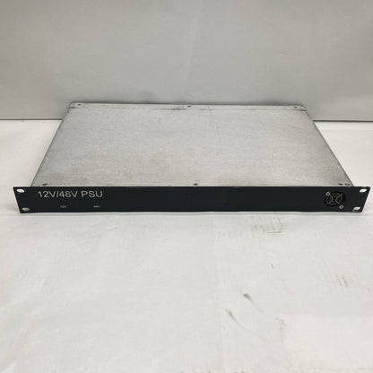 2 x Unbranded 12V/48V PSU 1U Rackmount Power Supply 11 XLR Outputs