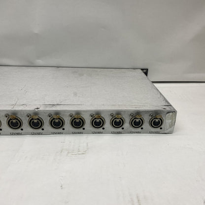 2 x Unbranded 12V/48V PSU 1U Rackmount Power Supply 11 XLR Outputs