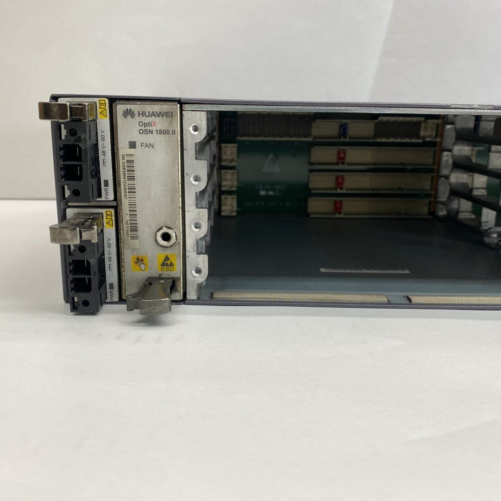 Huawei OptiX OSN 1800 II Metro Network Chassis, 8 Slots, AC/DC Power