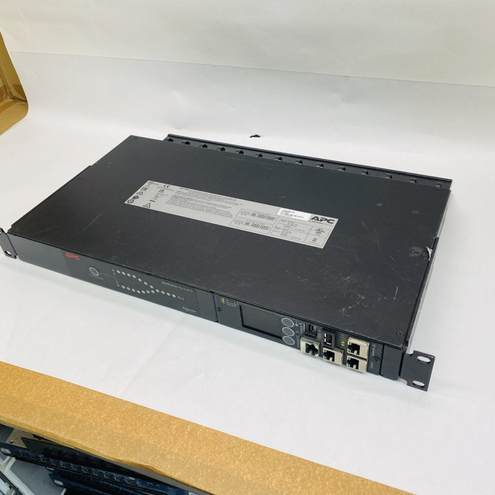 APC AP4423A  Automatic Transfer Switch,Rack ATS 1U 220-230V 16A Black