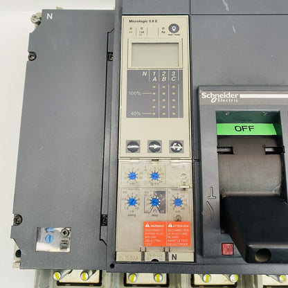 Schneider Electric Compact NS1600N 1600A MCCB with Micrologic 5.0E Electronic