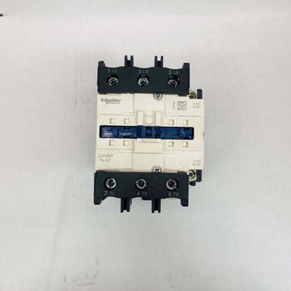 Schneider LC1D80 AC Contactor 3 Pole 80A 440V Industrial Motor Starter