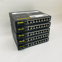 5x GarrettCom P80FSSC-i 8-Port Industrial 10/100 Ethernet Fiber Switches