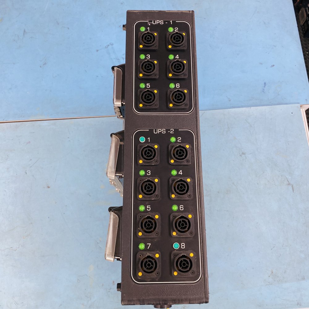 Professional Dual UPS Power Distribution Unit GES 16xMCB 2xGenerator Portable