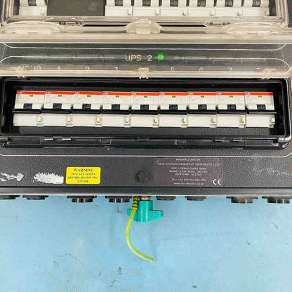 Professional Dual UPS Power Distribution Unit GES 16xMCB 2xGenerator Portable