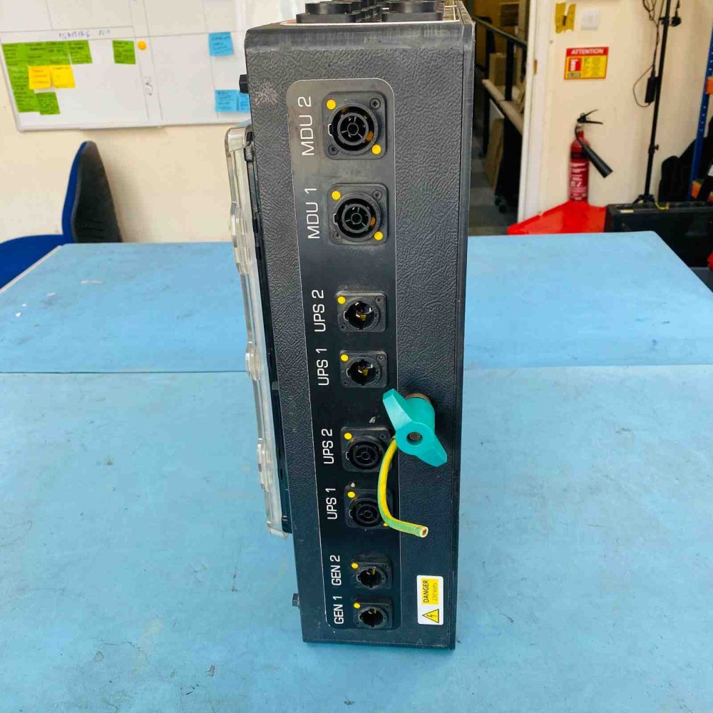 Professional Dual UPS Power Distribution Unit GES 16xMCB 2xGenerator Portable