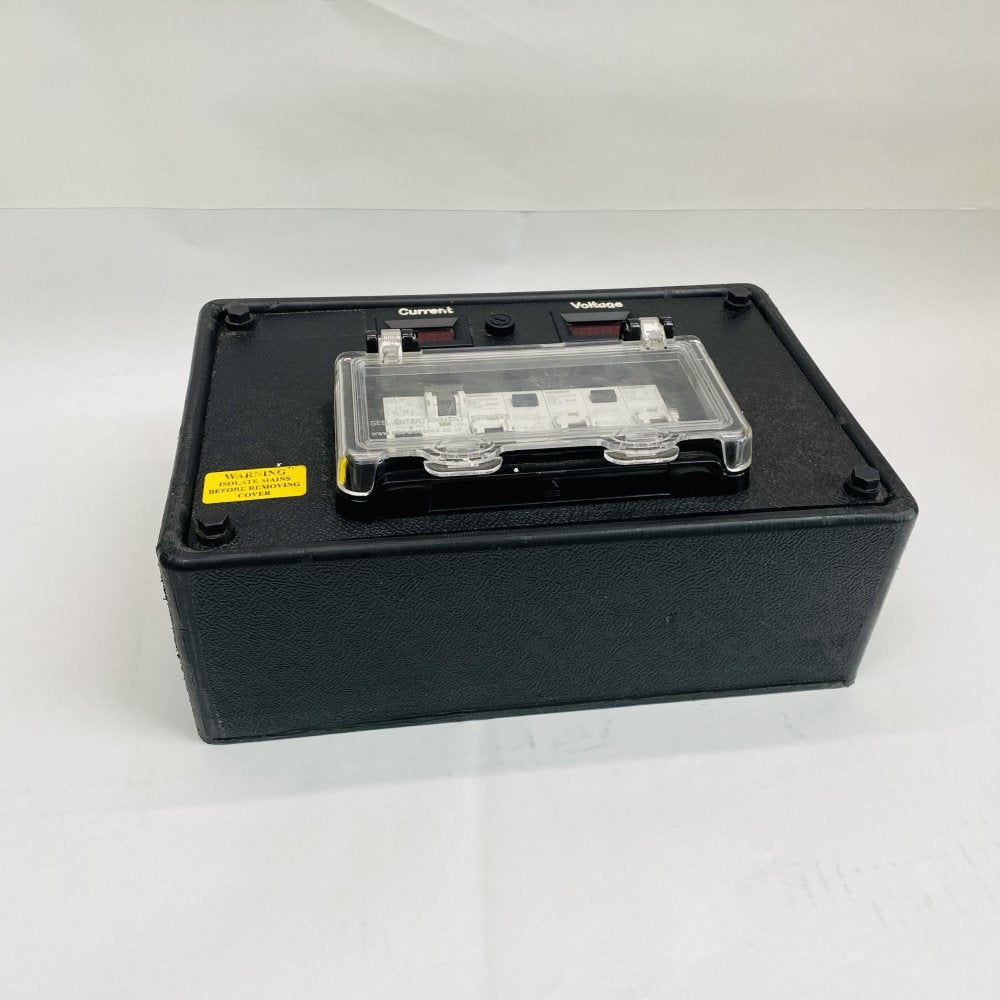 Professional RCBO Power Box Siemens 3-Way Volt Amps Meters Industrial