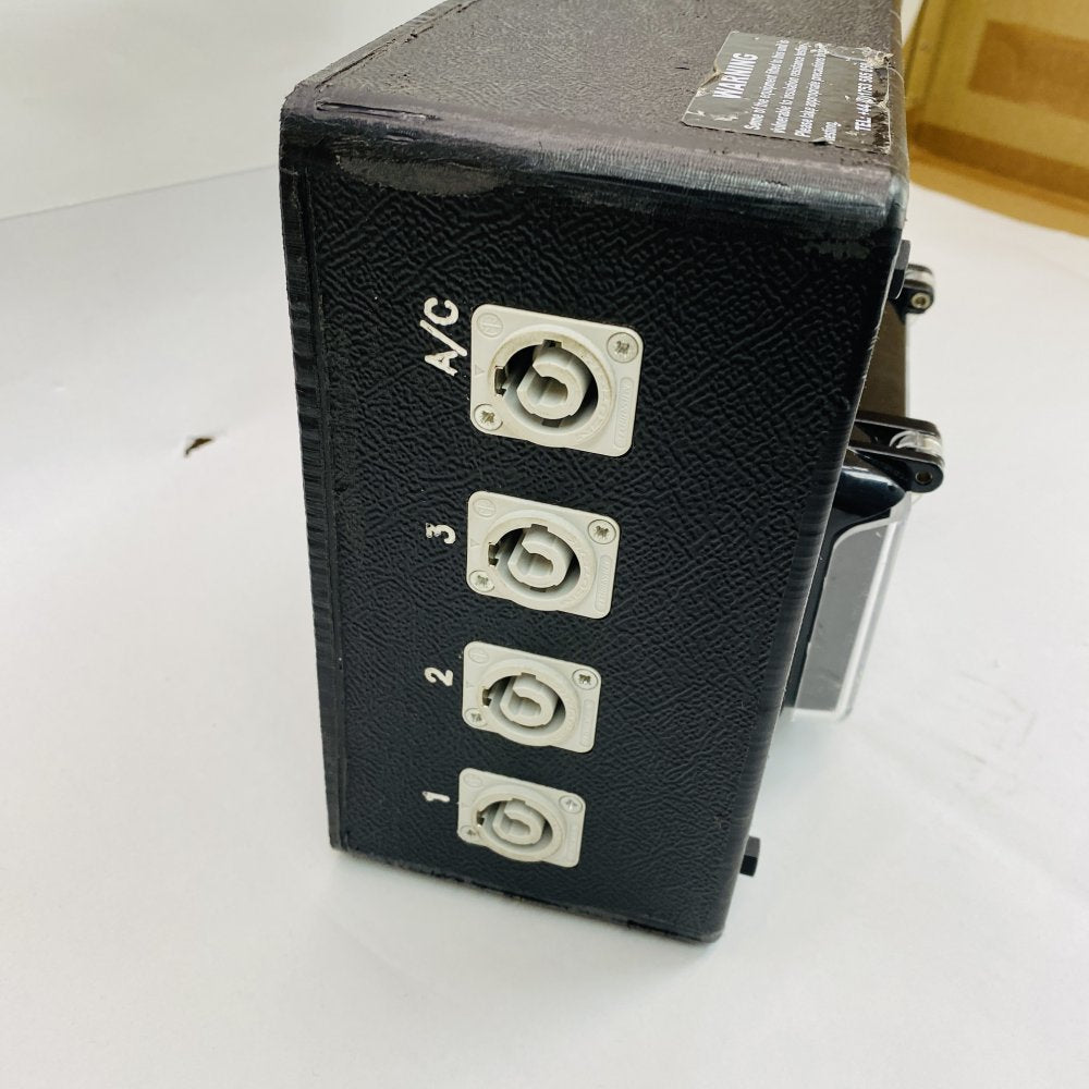 Siemens 3-Way RCBO Power Distribution Box with Volt Amp Meters