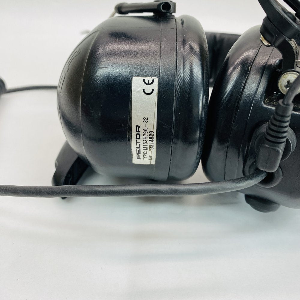 Tactical Noise-Cancelling Headset 3M Peltor MT53H79A-32 McKay Mic Bundle