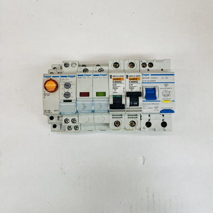 Mixed Lot Hager Merlin Gerin RCBO MCB Relay Indicator Modular Breakers