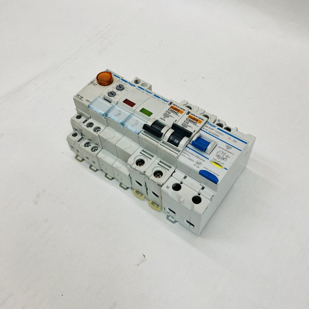 Mixed Lot Hager Merlin Gerin RCBO MCB Relay Indicator Modular Breakers