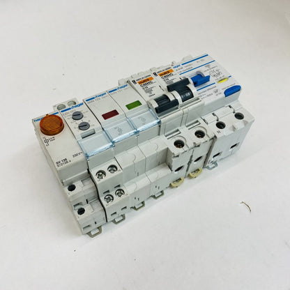 Mixed Lot Hager Merlin Gerin RCBO MCB Relay Indicator Modular Breakers