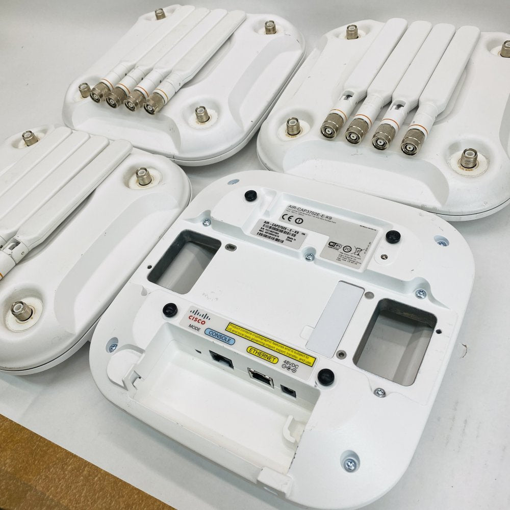 Enterprise Dual-Band Wi-Fi Access Point Cisco AIR-CAP3702E PoE 802.11ac 4 Pack
