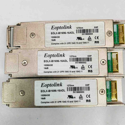 34x Eoptolink 10G XFP Optical Transceivers CWDM/BiDi 1270–1450nm SMF Lot