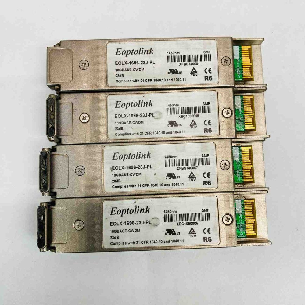 34x Eoptolink 10G XFP Optical Transceivers CWDM/BiDi 1270–1450nm SMF Lot