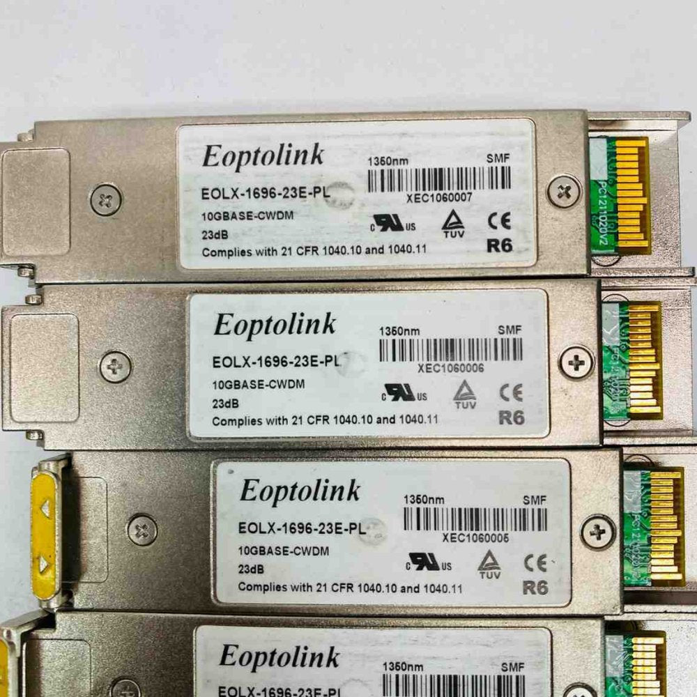 34x Eoptolink 10G XFP Optical Transceivers CWDM/BiDi 1270–1450nm SMF Lot