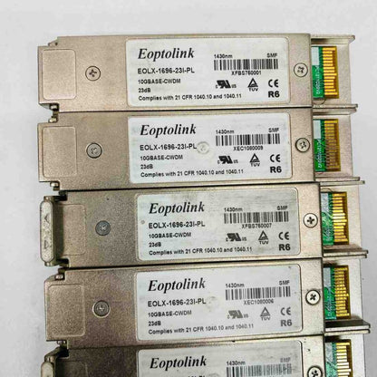 34x Eoptolink 10G XFP Optical Transceivers CWDM/BiDi 1270–1450nm SMF Lot