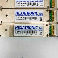15x Hexatronic 707 15-60 XFP CWDM 1610nm 80km 10Gbps Optical Transceivers