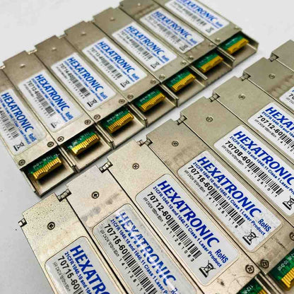 15x Hexatronic 707 15-60 XFP CWDM 1610nm 80km 10Gbps Optical Transceivers