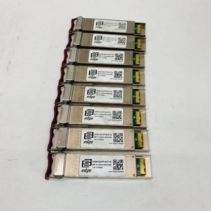8x Edge-Core CWDM-10G-XFP-40-37-HU 1370nm 10G XFP 40km SMF Transceivers