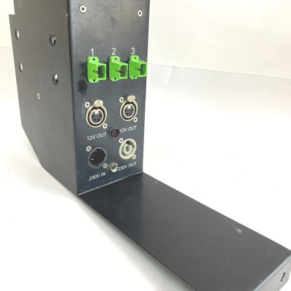 Broadcast Power Distribution Module 230V AC DC Rack-Mountable 12V Outputs