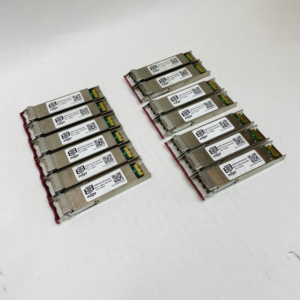 CWDM XFP Transceivers Edge Optics 10Gbps Single-Mode LC 40km Set