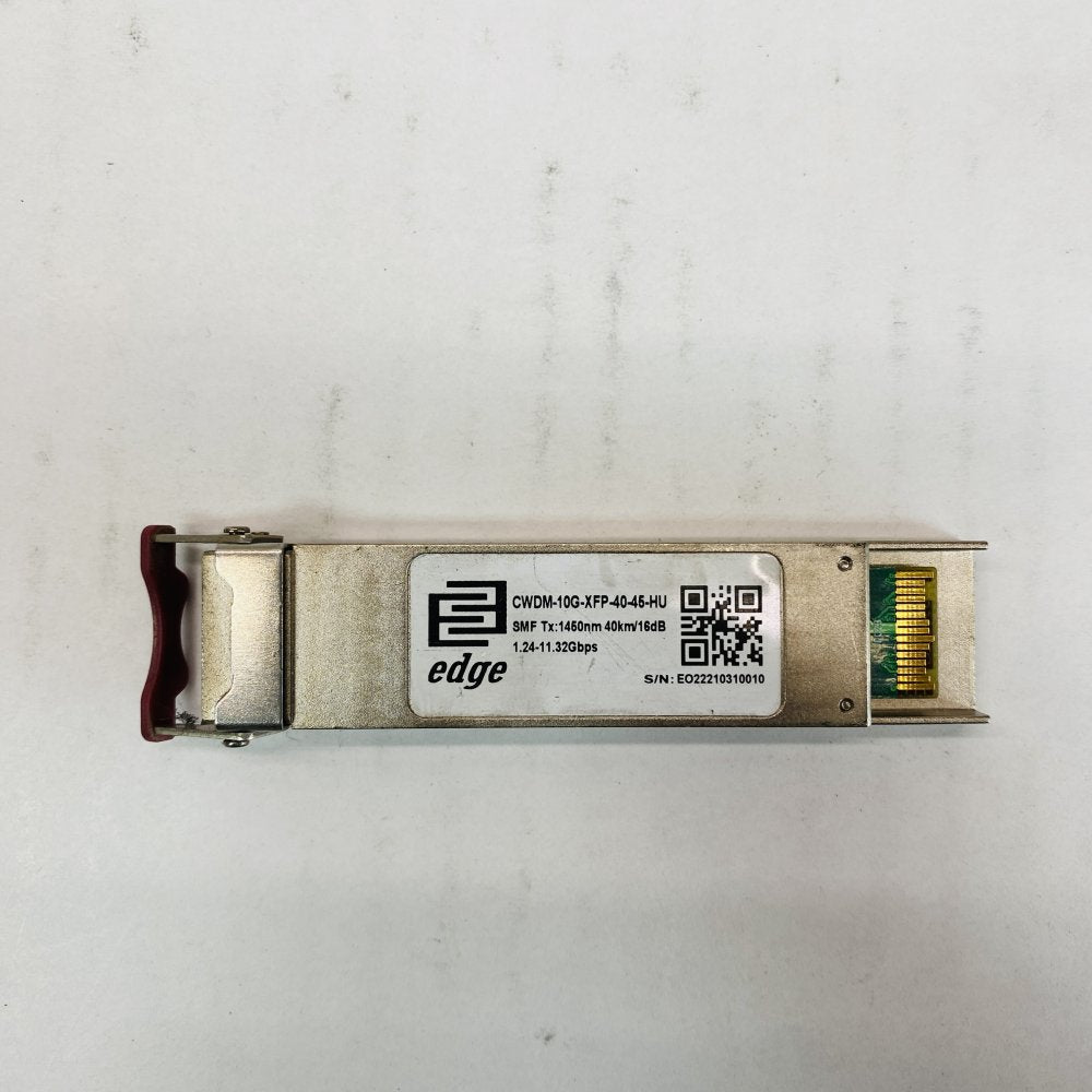 CWDM XFP Transceivers Edge Optics 10Gbps Single-Mode LC 40km Set