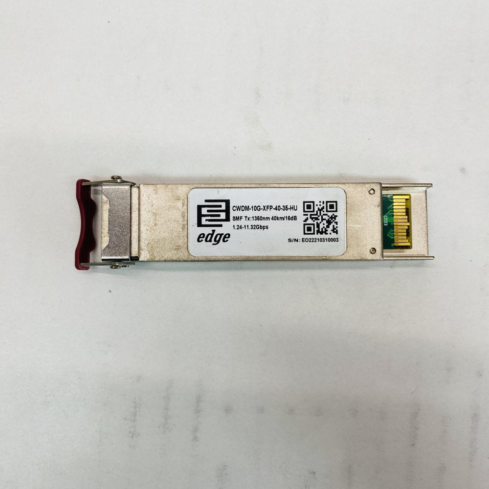 CWDM XFP Transceivers Edge Optics 10Gbps Single-Mode LC 40km Set